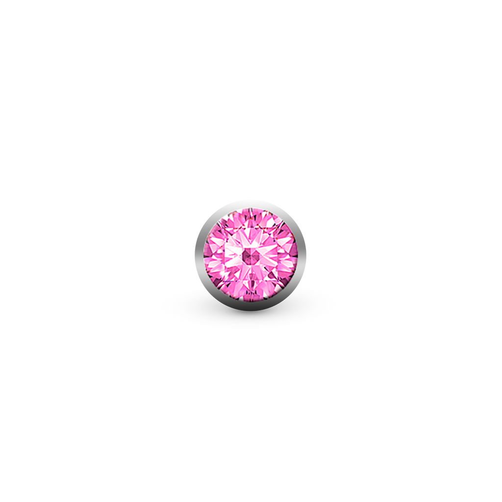 Pink safir, stor ?delsten - CHRISTINA