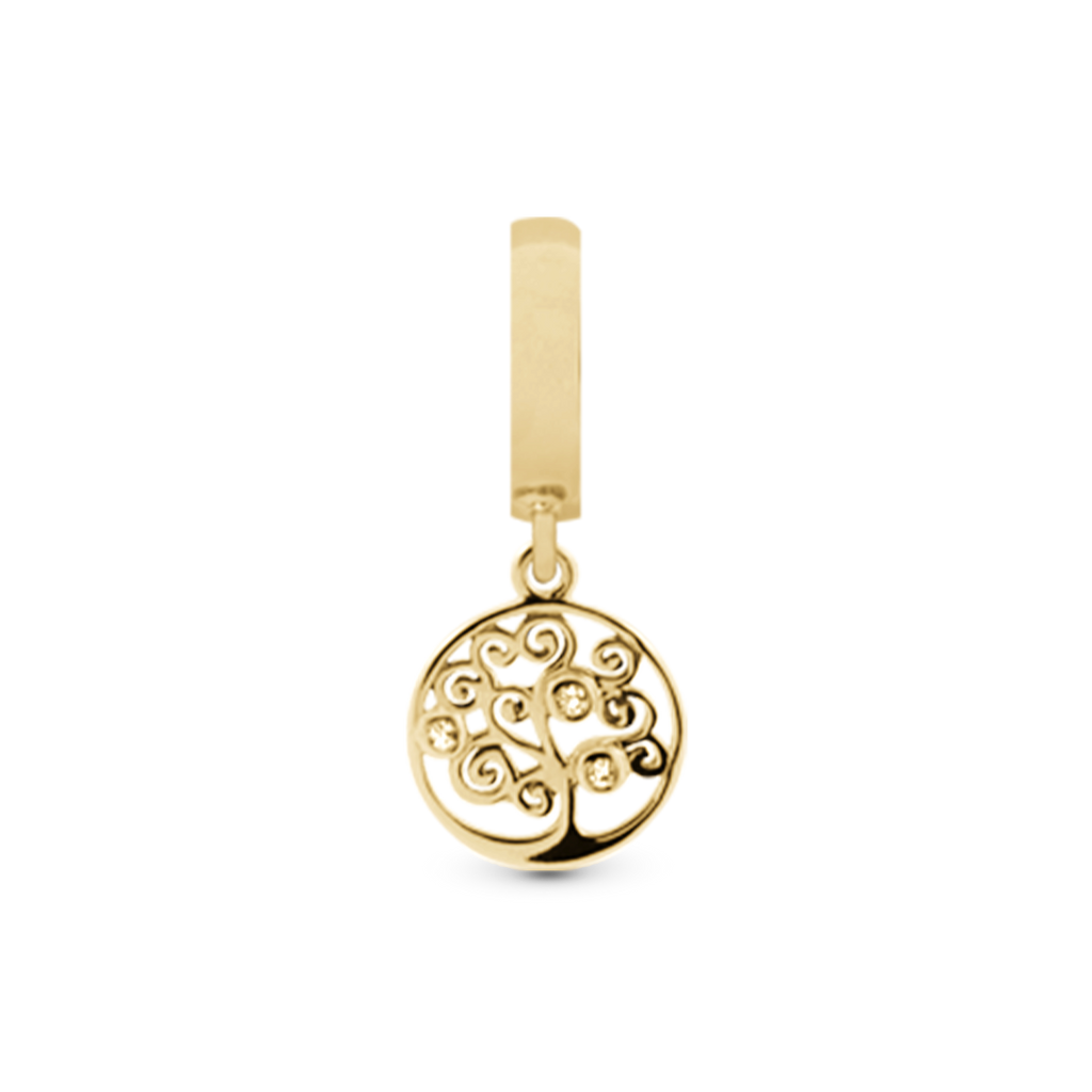 Tree of Life Charms til læderarmbånd - CHRISTINA