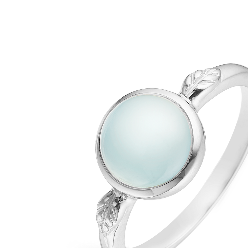 Blue Chalcedony Ringe - CHRISTINA